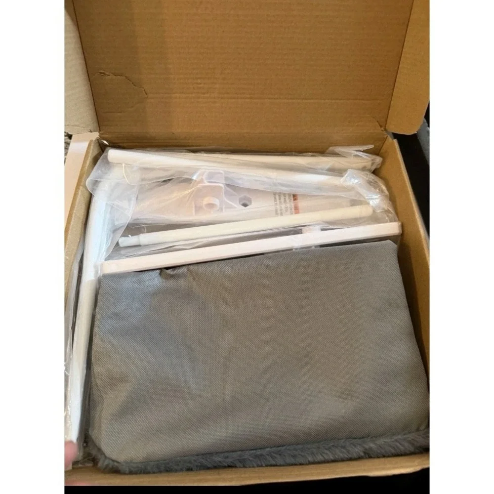 GORILLA GRIP‎ Cat Window Perch, Foldable Cat Window Hammock Bed Gray